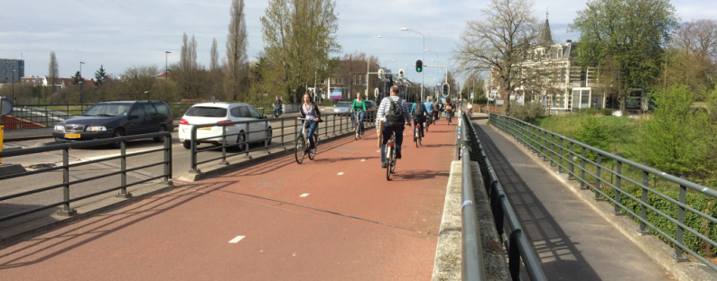 RijnWaalPad in Nijmegen (NL)